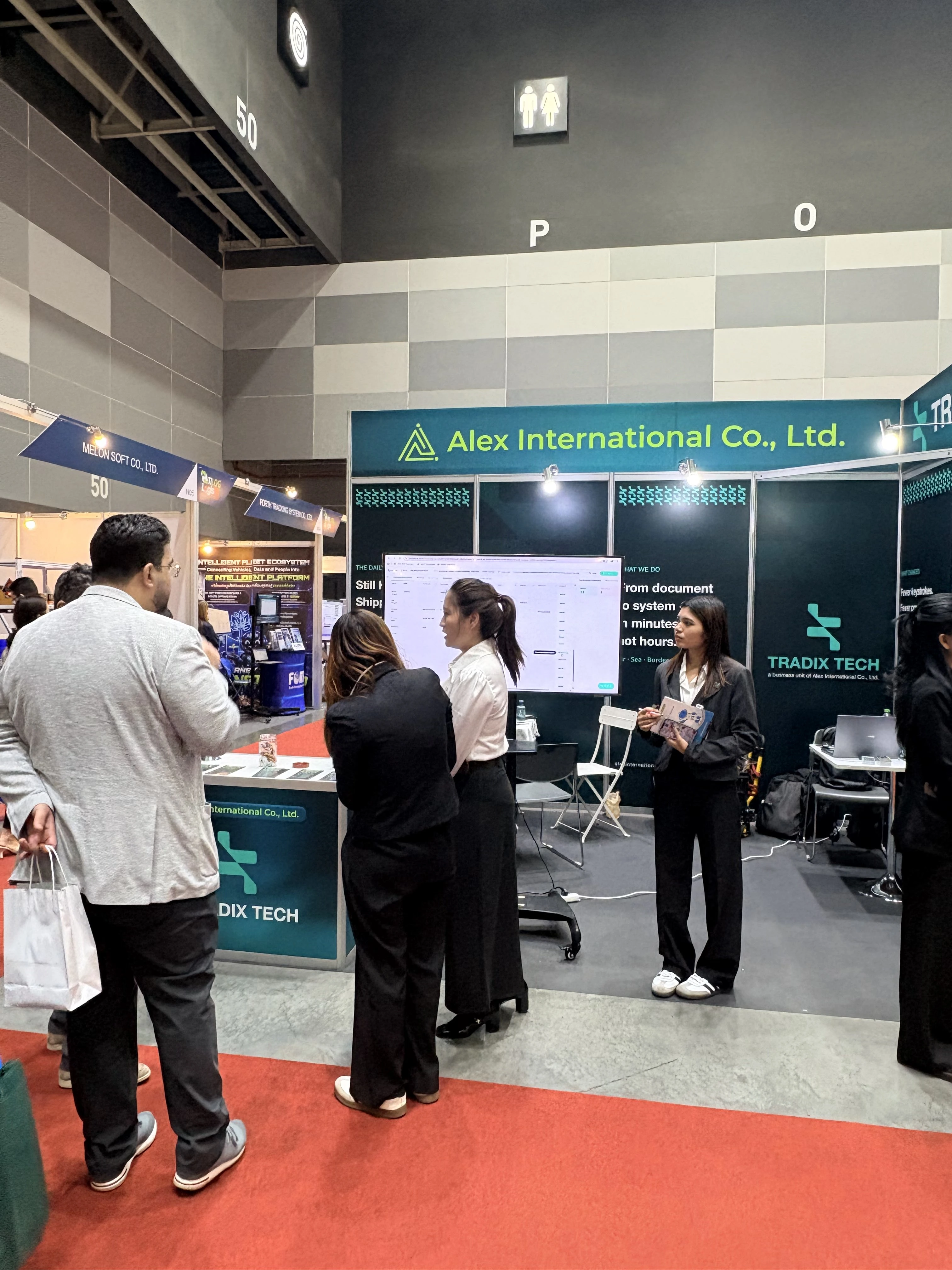 TILOG–LOGISTIX 2026 booth photo 6