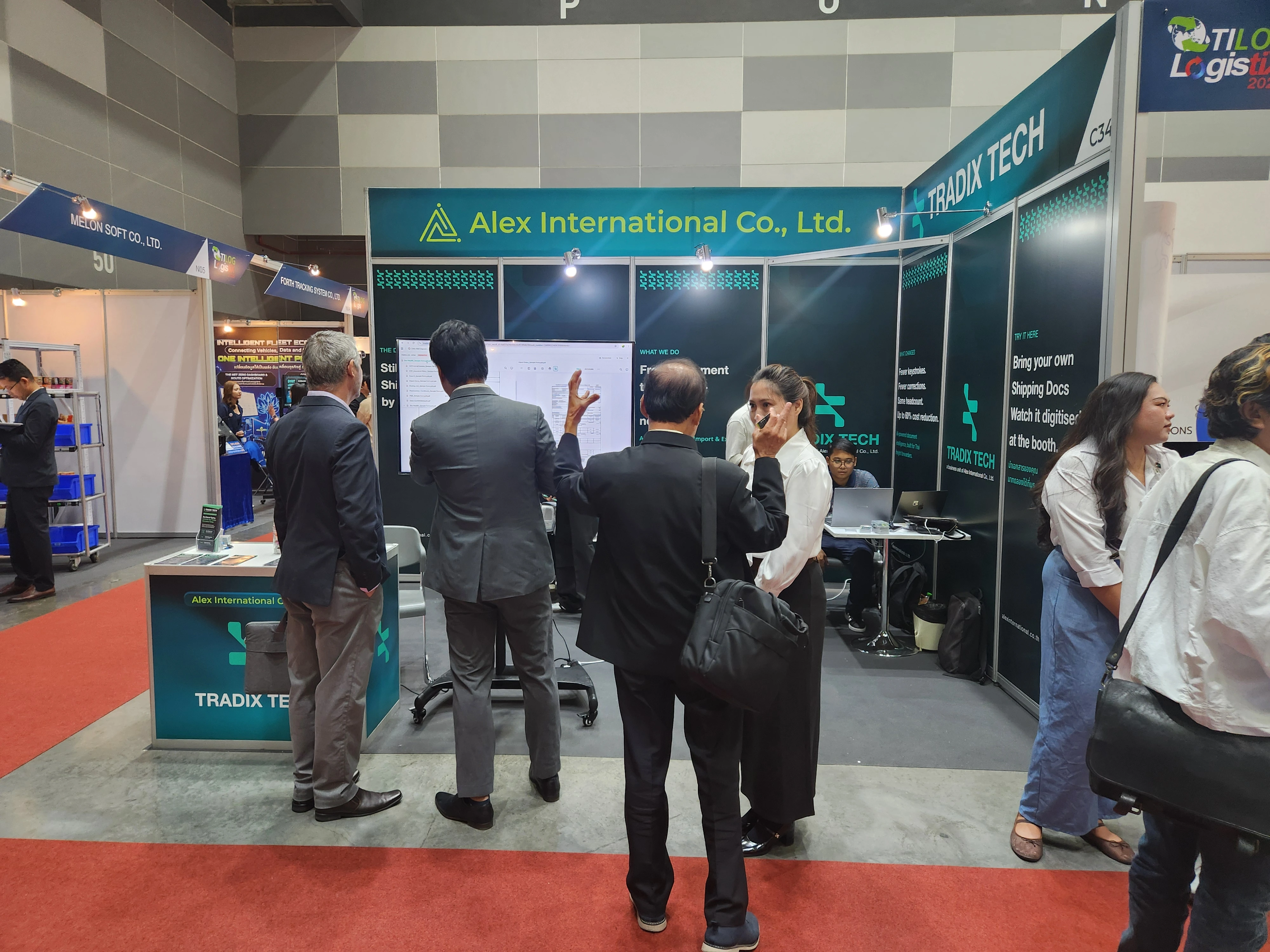 TILOG–LOGISTIX 2026 booth photo 9